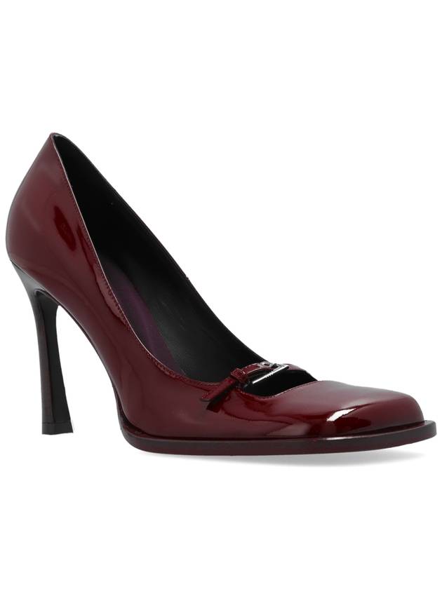 The Attico Mia High Heels, Women's, Burgundy - THE ATTICO - BALAAN 4