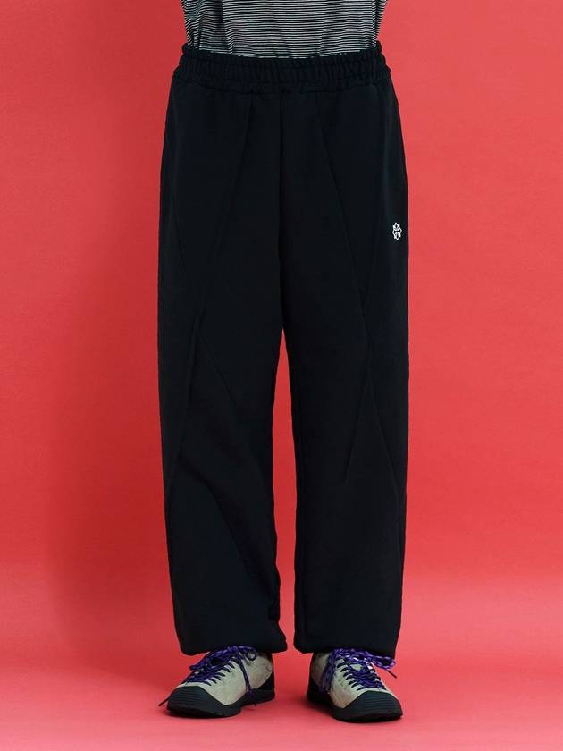 Dart sweatpants black - UNALLOYED - BALAAN 1