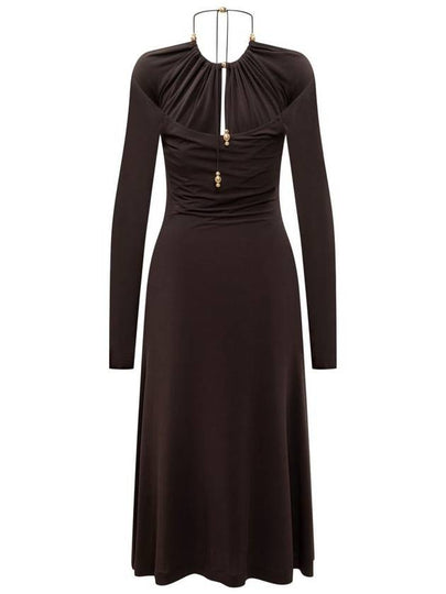 Salvatore Ferragamo Crepe Dress - SALVATORE FERRAGAMO - BALAAN 2