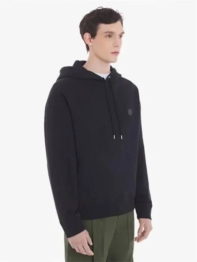 Bold Fox Head Patch Oversize Hoodie Black - MAISON KITSUNE - BALAAN 3