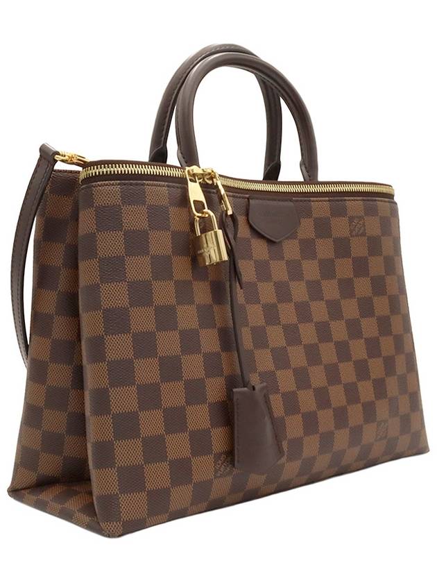 Damier Eben Canvas Brompton 2WAY N41582 - LOUIS VUITTON - BALAAN 4