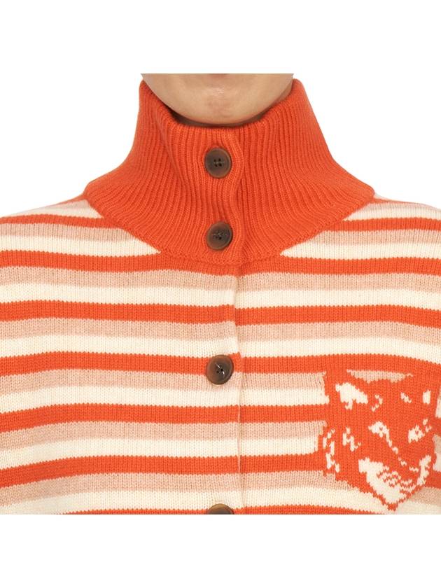 Foxhead striped women s cardigan NW00503KM0329 0019 - MAISON KITSUNE - BALAAN 6