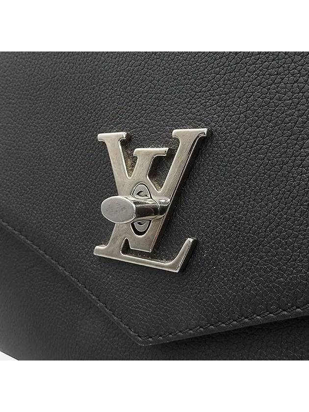 M54849 Noir color MYLOCKME tote bag strap - LOUIS VUITTON - BALAAN 5