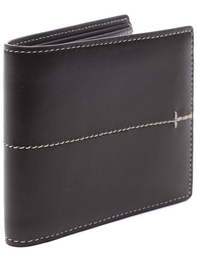 Men's Stitched Bicycle Wallet Black - TOD'S - BALAAN 4