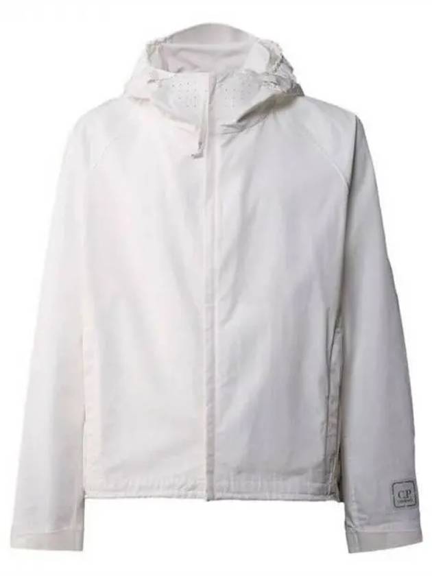 Metropolis Hooded Jacket White - CP COMPANY - BALAAN 2