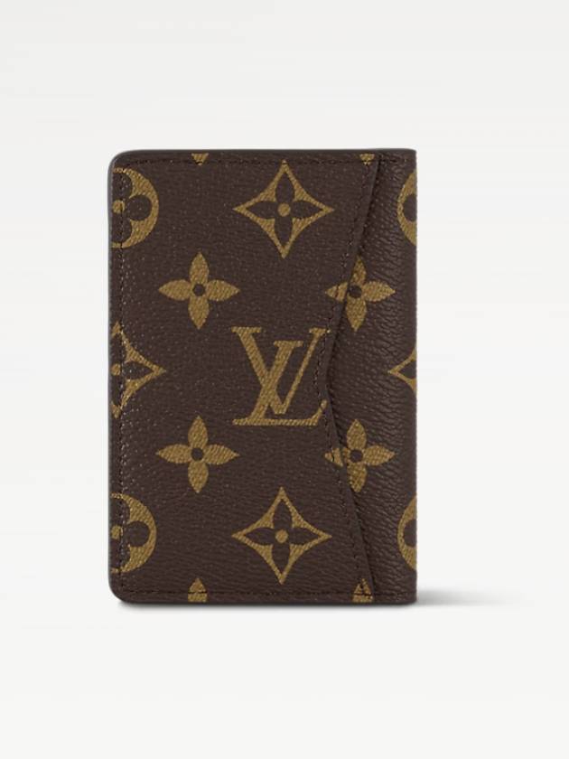 Pocket Organizer Monogram Card Wallet Brown - LOUIS VUITTON - BALAAN 7