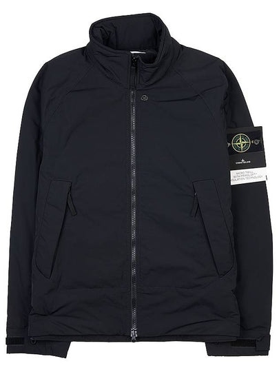 Micro Twill Pure Insulation Technology Primaloft Jacket Black - STONE ISLAND - BALAAN 2