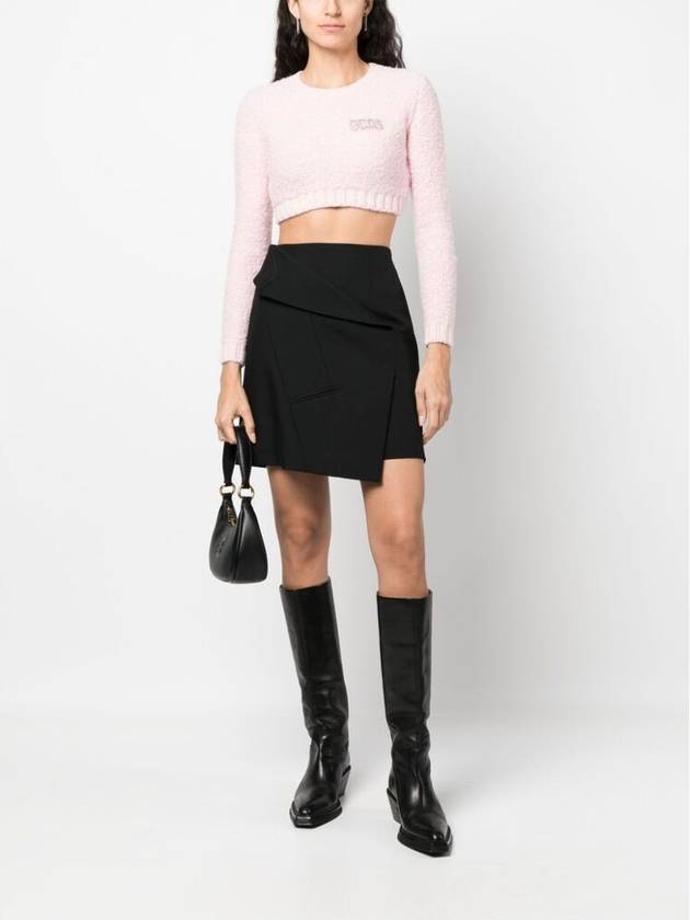 Crew neck knit FW23W380156PINK - GCDS - BALAAN 4