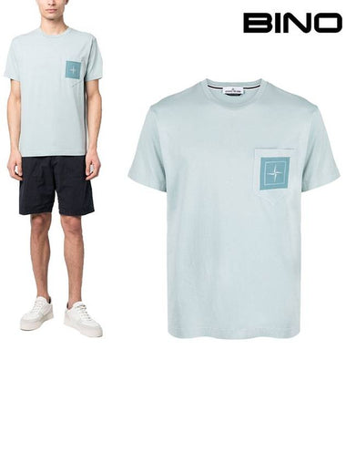 Compass patch short sleeve tshirt 781524693 - STONE ISLAND - BALAAN 1