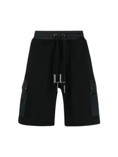 Drawstring Cargo Shorts Black - MONCLER - BALAAN 2