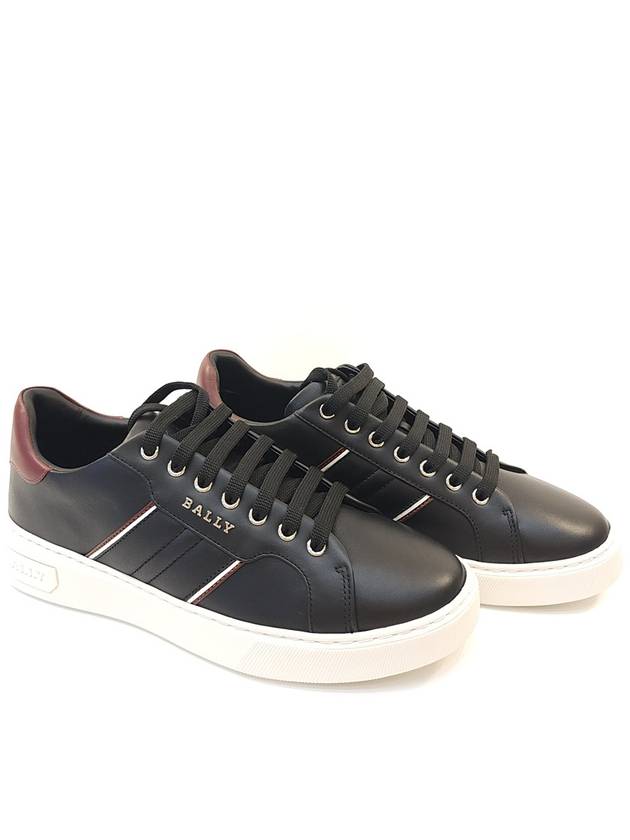 Men's Leather Sneakers Black MEDDY 60019925268F000 - BALLY - BALAAN 1