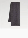 Monogram Classic Scarf Charcoal Grey - LOUIS VUITTON - BALAAN 2