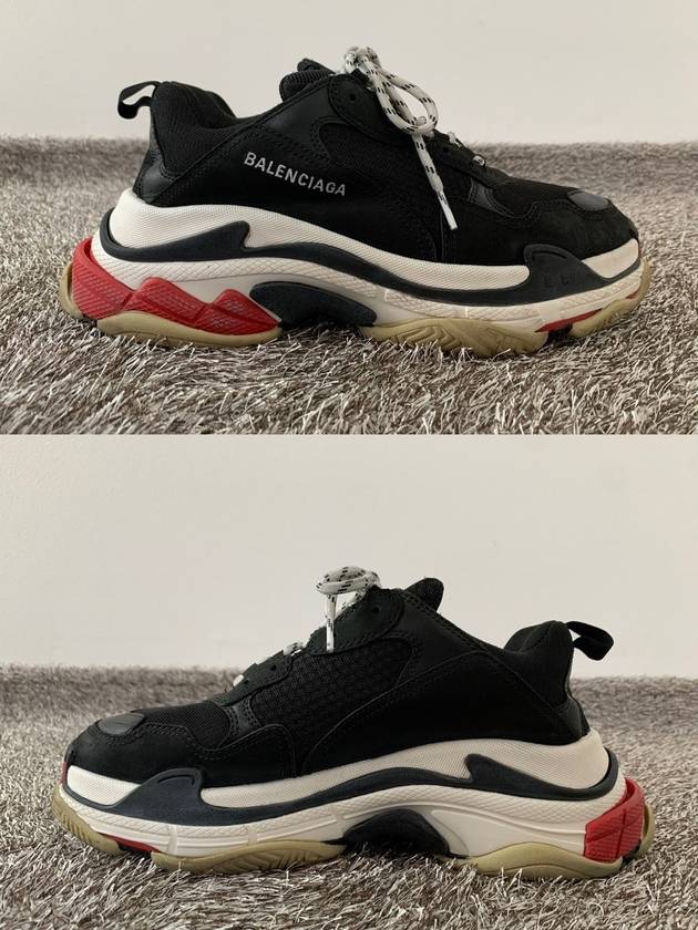 Triple S Multi Bread Black Red 43 280 - BALENCIAGA - BALAAN 4