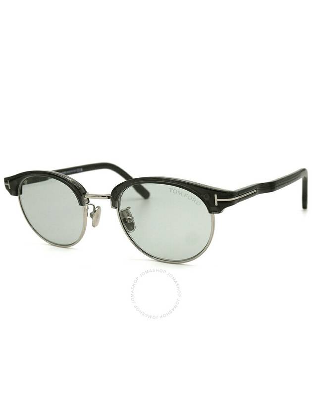 Tom Ford Smoke Oval Unisex Sunglasses FT1120-D 20A 48 - TOM FORD - BALAAN 1