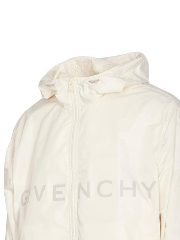 Maxi Logo Windbreaker Off White - GIVENCHY - BALAAN 4