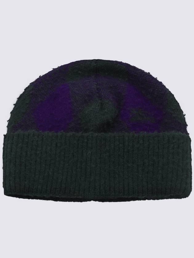 Wine Green Wool Hat 8077626B7510 B0560959471 - BURBERRY - BALAAN 4