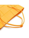 Maxi Arco Large Rubber Tote Bag Tangerine - BOTTEGA VENETA - BALAAN 5