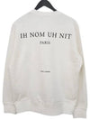 NUS20242 081 Sweatshirt White - IH NOM UH NIT - BALAAN 3