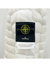 Loom Woven Chambers R Nylon Down TC Light Hoodie Down Jacket White - STONE ISLAND - BALAAN 8