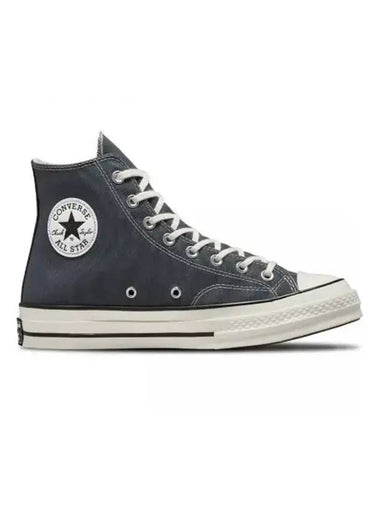 Chuck 70 Vintage Canvas High Top Sneakers Iron Grey - CONVERSE - BALAAN 1