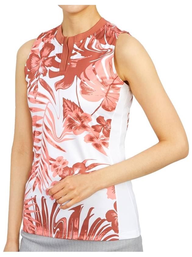 Golf Meya Print Sleeveless Top GWJT07430 S183 Women's Meya Print Sleeveless Top - J.LINDEBERG - BALAAN 6