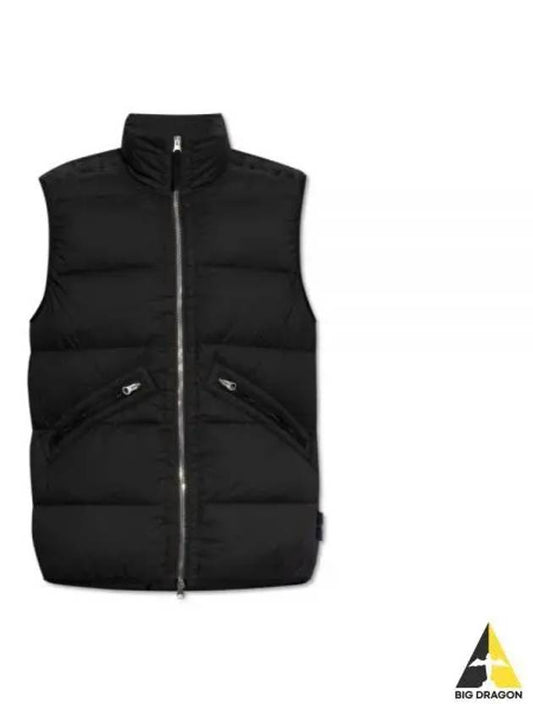 Seamless Tunnel Nylon Down Vest Black - STONE ISLAND - BALAAN 2