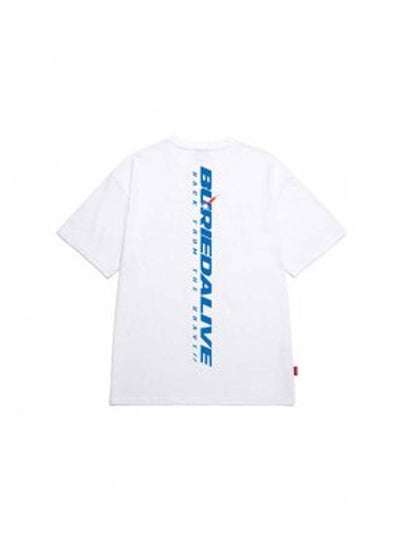 New Logo Short Sleeve T-Shirt White - BURIED ALIVE - BALAAN 2