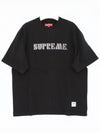 SS24KN59 BLACK Stencil Short Sleeve Tee - SUPREME - BALAAN 3