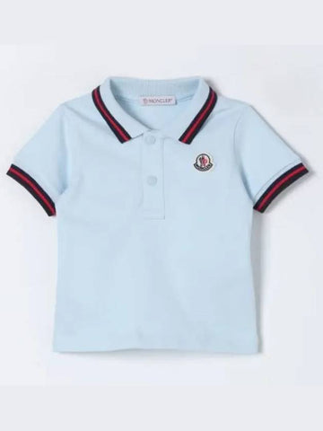 Moncler Kids Polo Short Sleeve Collar 8A000028496F 70C - BOBO CHOSES - BALAAN 1