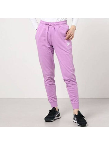 01 DJ8500 530 Women s Simple Jogger Pants Violet - NIKE - BALAAN 1