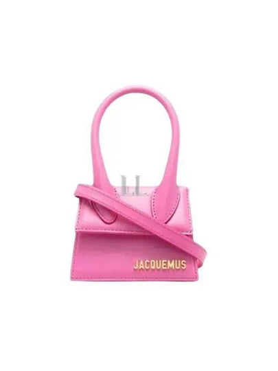 Le Chiquito Signature Mini Tote Bag Neon Pink - JACQUEMUS - BALAAN 2