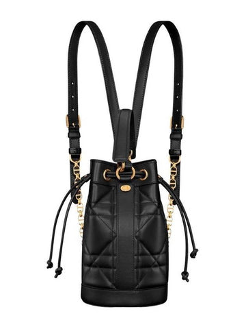 Maxicanage Small Calfskin Backpack Black - DIOR - BALAAN 1