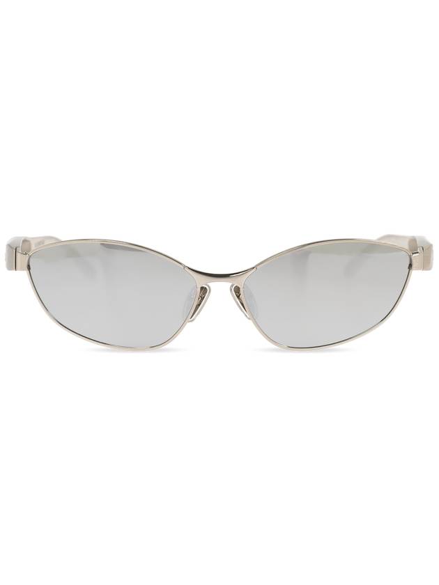 Balenciaga Sunglasses ‘Miami Round’, Women's, Silver - BALENCIAGA - BALAAN 1