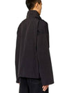 J Vatel Piped Oval D Taslan Jacket Black - DIESEL - BALAAN 4