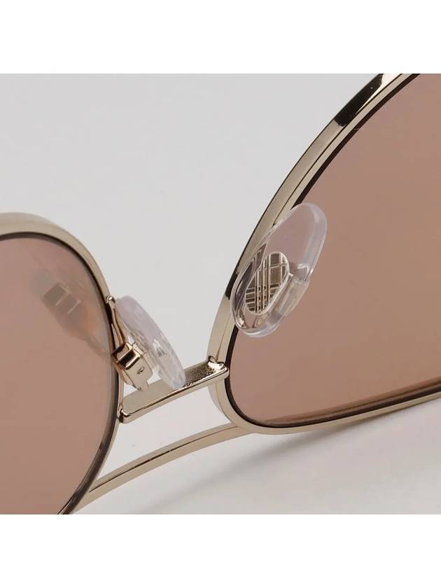 Eyewear Tara Boeing Sunglasses Light Gold - BURBERRY - BALAAN 7