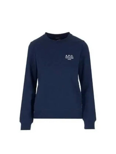 Skye Logo Sweatshirt Dark Navy - A.P.C. - BALAAN 2