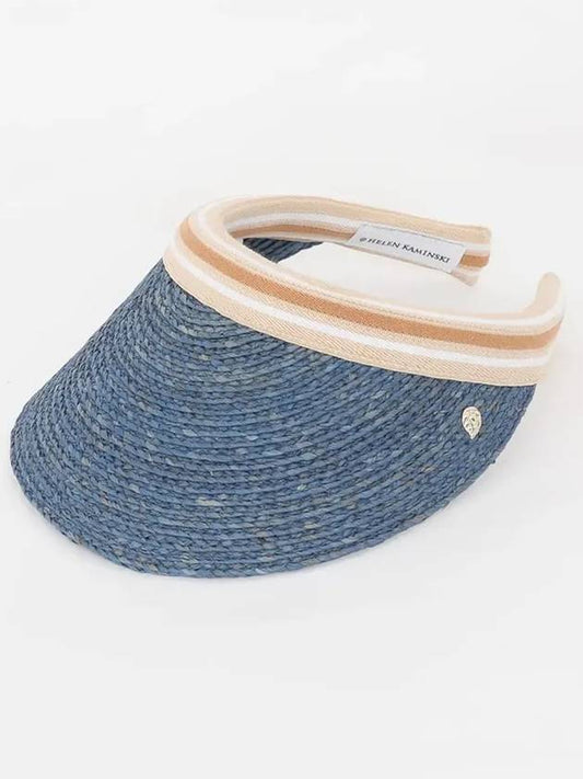 24SS HAT50265 SAPPHIRE NOUGAT STRIPE sun cap - HELEN KAMINSKI - BALAAN 2