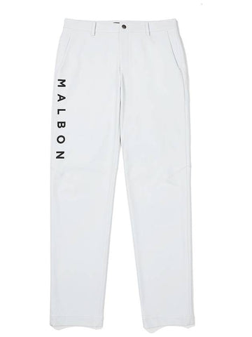 Performance basic pants LIGHT GRAY MAN - MALBON GOLF - BALAAN 1