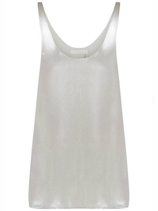 Chloé Silk Tank Top - CHLOE - BALAAN 1