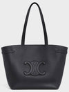 Cabas Anais Cuir Grain Calfskin Tote Bag Black - CELINE - BALAAN 2