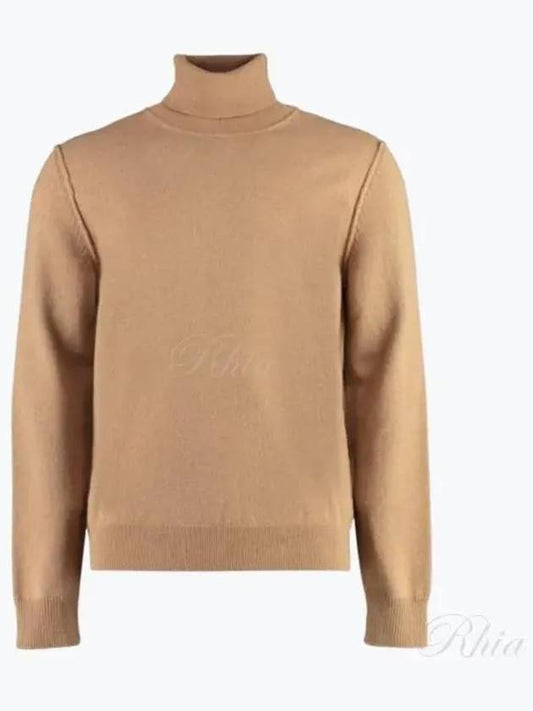 Cashmere Turtleneck Beige - MAISON MARGIELA - BALAAN 2