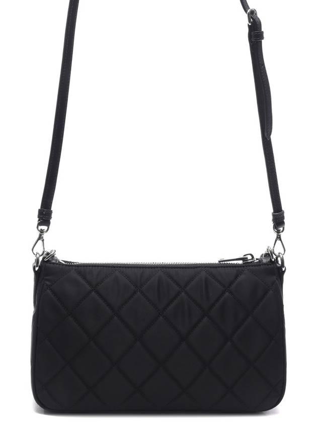 Tessuto Quilted Chain Shoulder Bag Black - PRADA - BALAAN 5