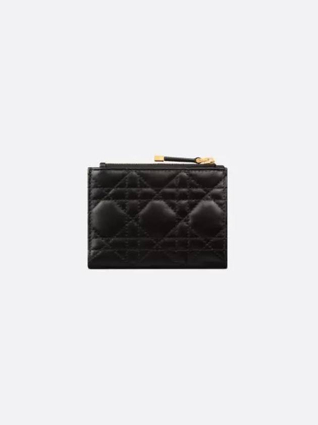 Jolie Dahlia Half Wallet Black - DIOR - BALAAN 6