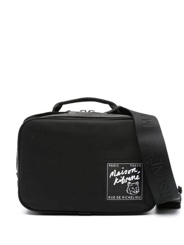 Traveler Belt Bag Black - MAISON KITSUNE - BALAAN 1