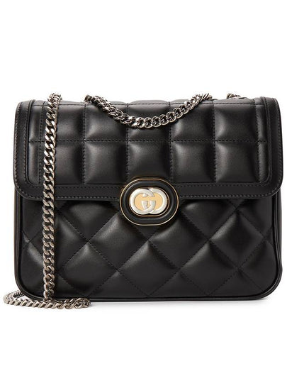 Deco Quilted Small Shoulder Bag Black - GUCCI - BALAAN 2