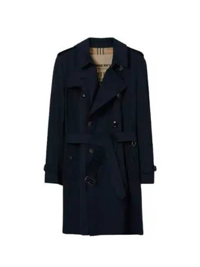 Kensington Heritage Trench Coat Blue - BURBERRY - BALAAN 2