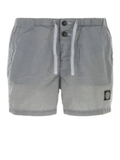 Swimming Nylon Trunk Shorts Sky Blue - STONE ISLAND - BALAAN 2