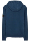 Wappen Patch Hoodie Marine Blue - STONE ISLAND - BALAAN 4