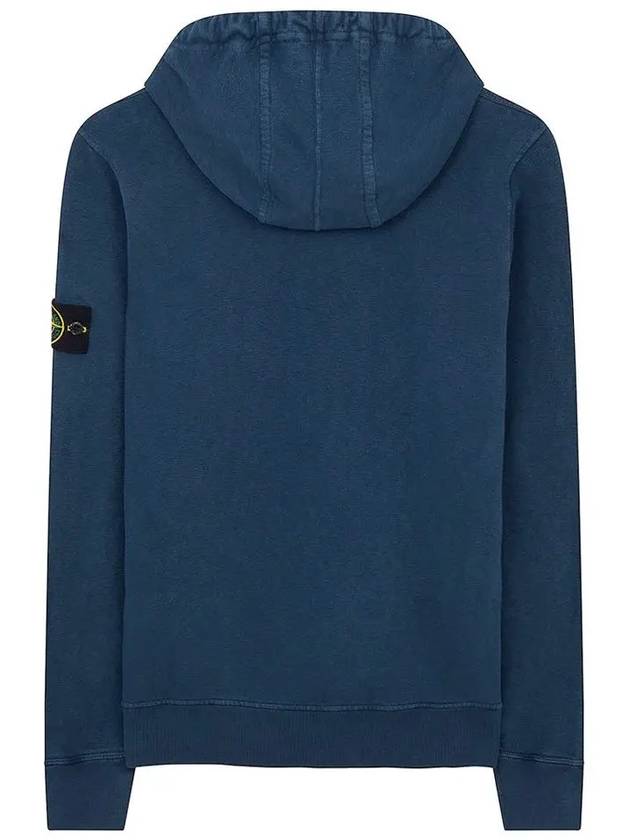 Wappen Patch Hoodie Marine Blue - STONE ISLAND - BALAAN 4