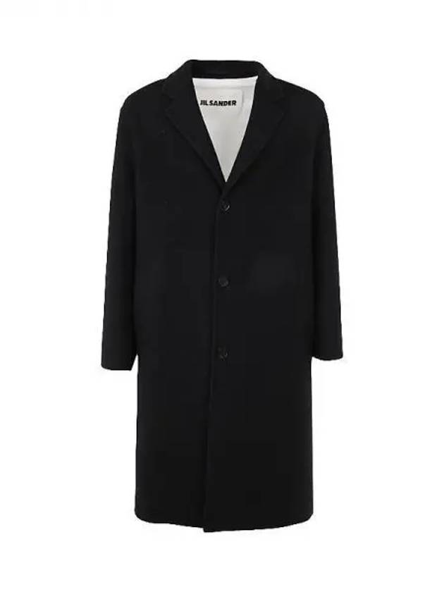 black wool single coat - JIL SANDER - BALAAN 1